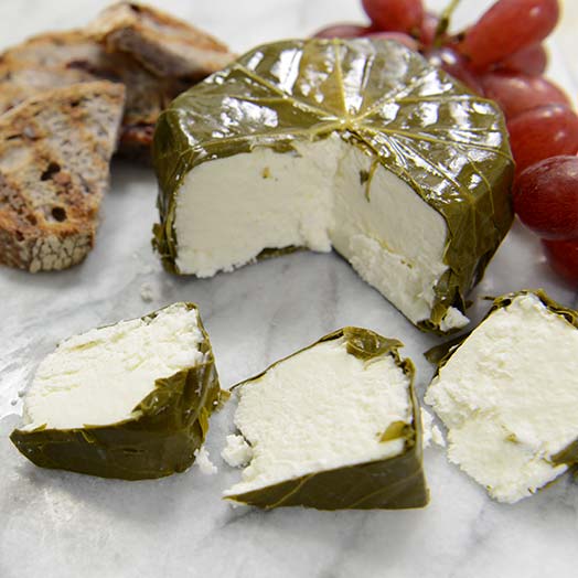 Pecuri In I Vigne - Wine Leaf Wrapped Sheep Cheese